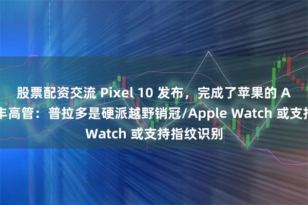 股票配资交流 Pixel 10 发布，完成了苹果的 AI 大饼/一丰高管：普拉多是硬派越野销冠/Apple Watch 或支持指纹识别